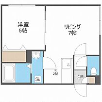 北海道札幌市白石区栄通15丁目（賃貸マンション1LDK・1階・31.82㎡） その2