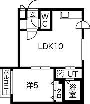 北海道札幌市白石区東札幌二条6丁目（賃貸マンション1LDK・1階・32.24㎡） その2