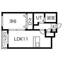 K13  ｜ 北海道札幌市中央区南六条西13丁目（賃貸マンション1LDK・3階・42.00㎡） その2