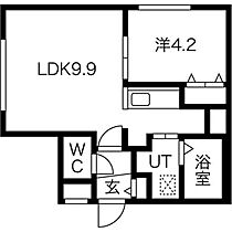 STUDIO中島公園  ｜ 北海道札幌市中央区南十一条西8丁目（賃貸マンション1LDK・4階・32.35㎡） その2