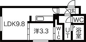 フィオーレ山鼻  ｜ 北海道札幌市中央区南十二条西9丁目（賃貸マンション1LDK・1階・32.57㎡） その2