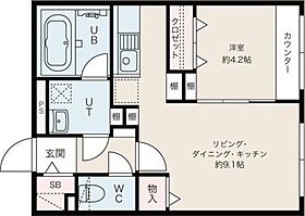 CREA南8条  ｜ 北海道札幌市中央区南八条西12丁目（賃貸マンション1LDK・2階・34.98㎡） その2