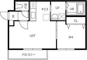 Le Ciel学園前(ルシェルガクエンマエ)  ｜ 北海道札幌市豊平区水車町6丁目（賃貸マンション1LDK・4階・30.67㎡） その2