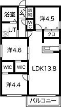 ベルツリーRJ  ｜ 北海道札幌市白石区北郷四条4丁目（賃貸マンション3LDK・4階・64.34㎡） その2