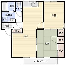 トレジャー 202 ｜ 鳥取県米子市皆生温泉2丁目9番14号（賃貸アパート2LDK・2階・54.00㎡） その2