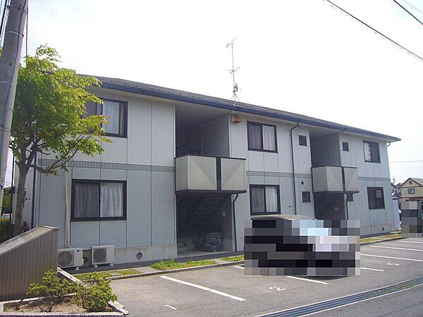サニーフラット 201｜鳥取県米子市上福原3丁目(賃貸アパート2DK・2階・43.06㎡)の写真 その1