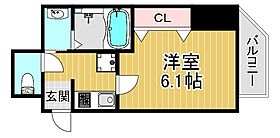 WINGS西九条  ｜ 大阪府大阪市此花区西九条4丁目4-7（賃貸マンション1K・6階・23.03㎡） その2