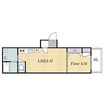 Fasecia Lutz  ｜ 大阪府大阪市西淀川区福町2丁目11-32（賃貸アパート1LDK・2階・32.34㎡） その2