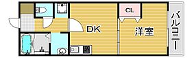 ジェイドパレス伝法  ｜ 大阪府大阪市此花区伝法5丁目（賃貸アパート1DK・3階・28.82㎡） その2