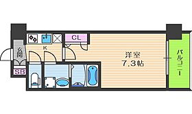 レジュールアッシュ梅田WESTGATE  ｜ 大阪府大阪市福島区鷺洲2丁目13-10（賃貸マンション1K・5階・23.40㎡） その2