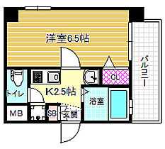 エスリード福島第3  ｜ 大阪府大阪市福島区福島6丁目（賃貸マンション1K・2階・21.00㎡） その2