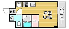 ルワージュ野田  ｜ 大阪府大阪市福島区大開1丁目4-6（賃貸マンション1R・3階・20.00㎡） その2