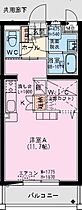 シャトレ末広 302 ｜ 宮崎県宮崎市末広1丁目（賃貸アパート1R・3階・31.21㎡） その2