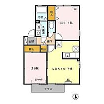 ウィルモアタウン　Ｂ棟 103 ｜ 宮崎県宮崎市吉村町（賃貸アパート2LDK・1階・53.76㎡） その2