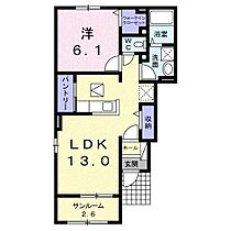 レジデンス　RK 101 ｜ 宮崎県宮崎市東宮1丁目（賃貸アパート1LDK・1階・50.09㎡） その2