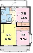 エアフォルク 105 ｜ 宮崎県宮崎市日ノ出町（賃貸アパート2LDK・1階・49.60㎡） その2