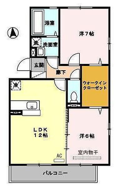 ヴェルドミュールMIE　A棟 301｜宮崎県宮崎市波島1丁目(賃貸アパート2LDK・3階・58.37㎡)の写真 その2