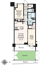 間取図画像 1SLDK