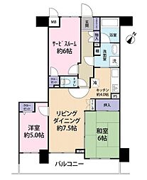 間取図画像 2SLDK