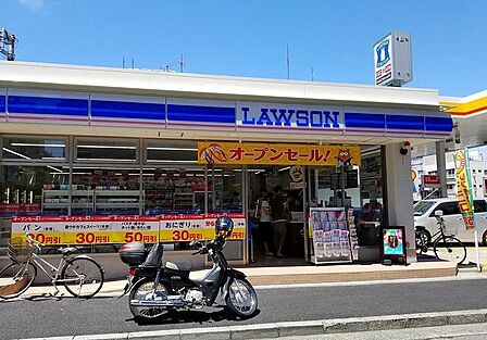 ■ローソン根岸店…徒歩2分