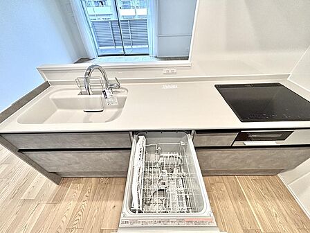 食洗機付で後片付けもスムーズです