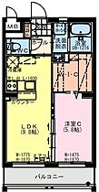 3階 / 1LDK / 40㎡
