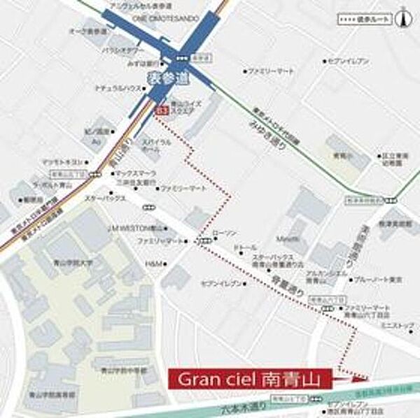 グランシエル南青山 ｜東京都港区南青山6丁目(賃貸マンション1LDK・10階・37.36㎡)の写真 その17