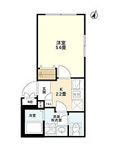 ウェルスクエアイズム都立大学  ｜ 東京都目黒区平町2丁目（賃貸マンション1K・1階・20.52㎡） その2