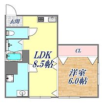 奥谷ビル  ｜ 兵庫県神戸市中央区旗塚通3丁目（賃貸マンション1LDK・3階・27.49㎡） その2