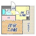 フェイバーハイツ5階4.4万円
