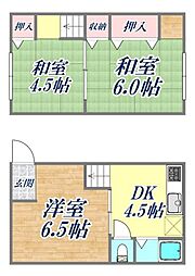 🉐敷金礼金0円！🉐長田区西丸山町戸建て
