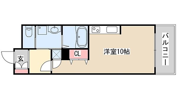 S-FORT神戸神楽町 ｜兵庫県神戸市長田区神楽町5丁目(賃貸マンション1R・2階・29.19㎡)の写真 その2