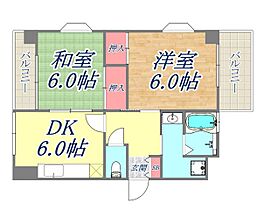 セルフィーユ兵庫 201 ｜ 兵庫県神戸市兵庫区水木通5丁目（賃貸マンション2LDK・2階・44.00㎡） その2