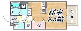 六甲フィールズ  ｜ 兵庫県神戸市灘区下河原通1丁目（賃貸マンション1K・2階・27.08㎡） その2