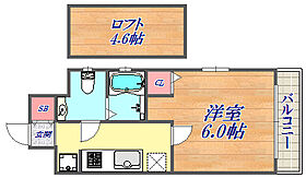 エステムコート神戸県庁前4グランディオ  ｜ 兵庫県神戸市中央区下山手通7丁目（賃貸マンション1K・6階・20.60㎡） その2