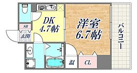 モアライフ魚崎  ｜ 兵庫県神戸市東灘区魚崎西町3丁目6-4（賃貸マンション1DK・6階・27.75㎡） その2