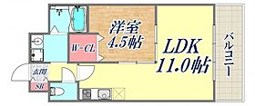 グレンパーク兵庫駅前  ｜ 兵庫県神戸市兵庫区駅南通2丁目（賃貸マンション1LDK・3階・36.10㎡） その2