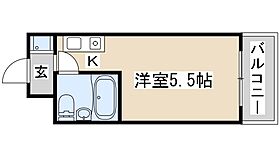 ラ・レジダンス・ド・エリール  ｜ 兵庫県神戸市中央区雲井通4丁目（賃貸マンション1R・4階・14.25㎡） その2