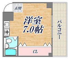 新田マンション  ｜ 兵庫県神戸市中央区割塚通2丁目（賃貸マンション1R・3階・20.00㎡） その2