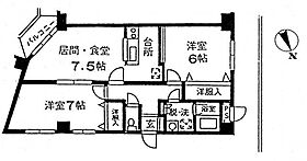 東京都目黒区祐天寺1丁目27-2（賃貸マンション2LDK・1階・56.79㎡） その2