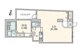 東京都港区元麻布3丁目5-2（賃貸マンション1LDK・1階・68.12㎡） その2