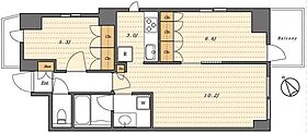 オープンレジデンシア六本木美術館前  ｜ 東京都港区六本木7丁目（賃貸マンション2LDK・3階・55.41㎡） その2