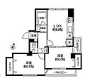 クレードル柿の木坂4階22.0万円