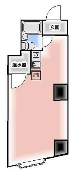 ビック武蔵野国分寺 ｜東京都国分寺市本町2丁目(賃貸マンション1R・4階・17.90㎡)の写真 その3