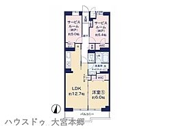 間取図画像 1SLDK