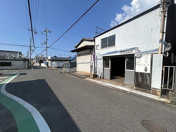 前面道路