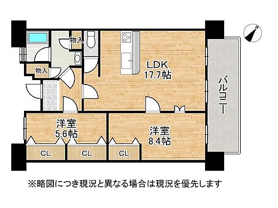 2LDKの使い...