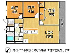 間取図画像 1SLDK