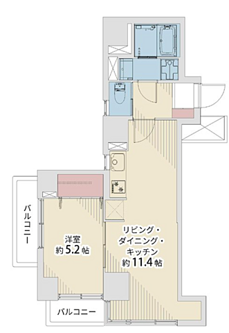 間取り パール上池袋 3階/301号室