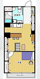 秀和弥生町レジデンス 1LDKの間取図画像